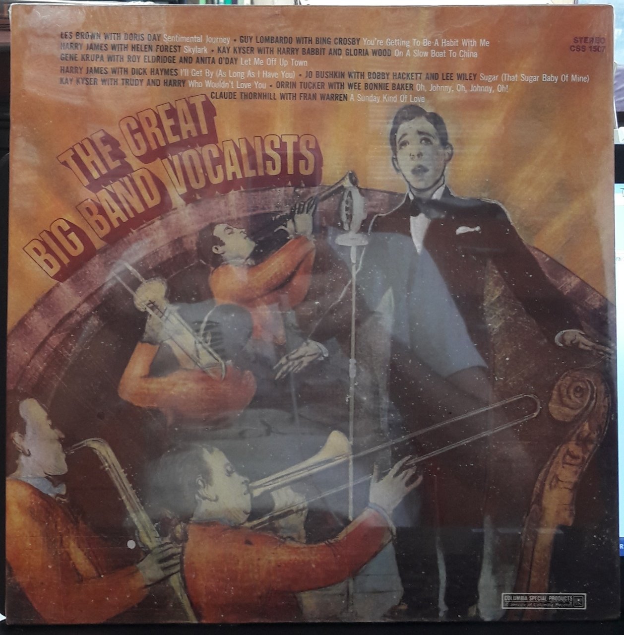 THE GREAT BIG BAND VOCALISTS - PLAK SIFIR