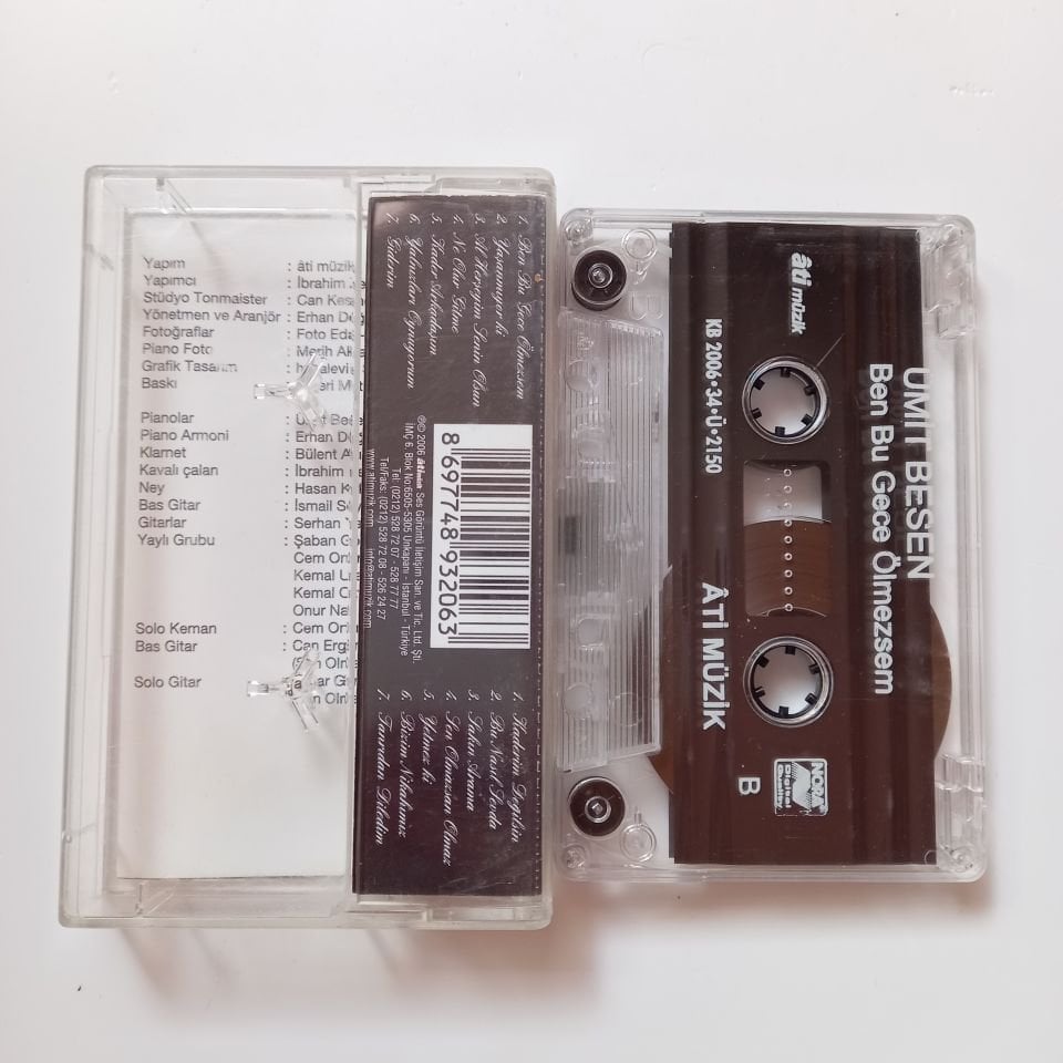 ÜMİT BESEN - BEN BU GECE ÖLMEZSEM (2006) - KASET 2.EL