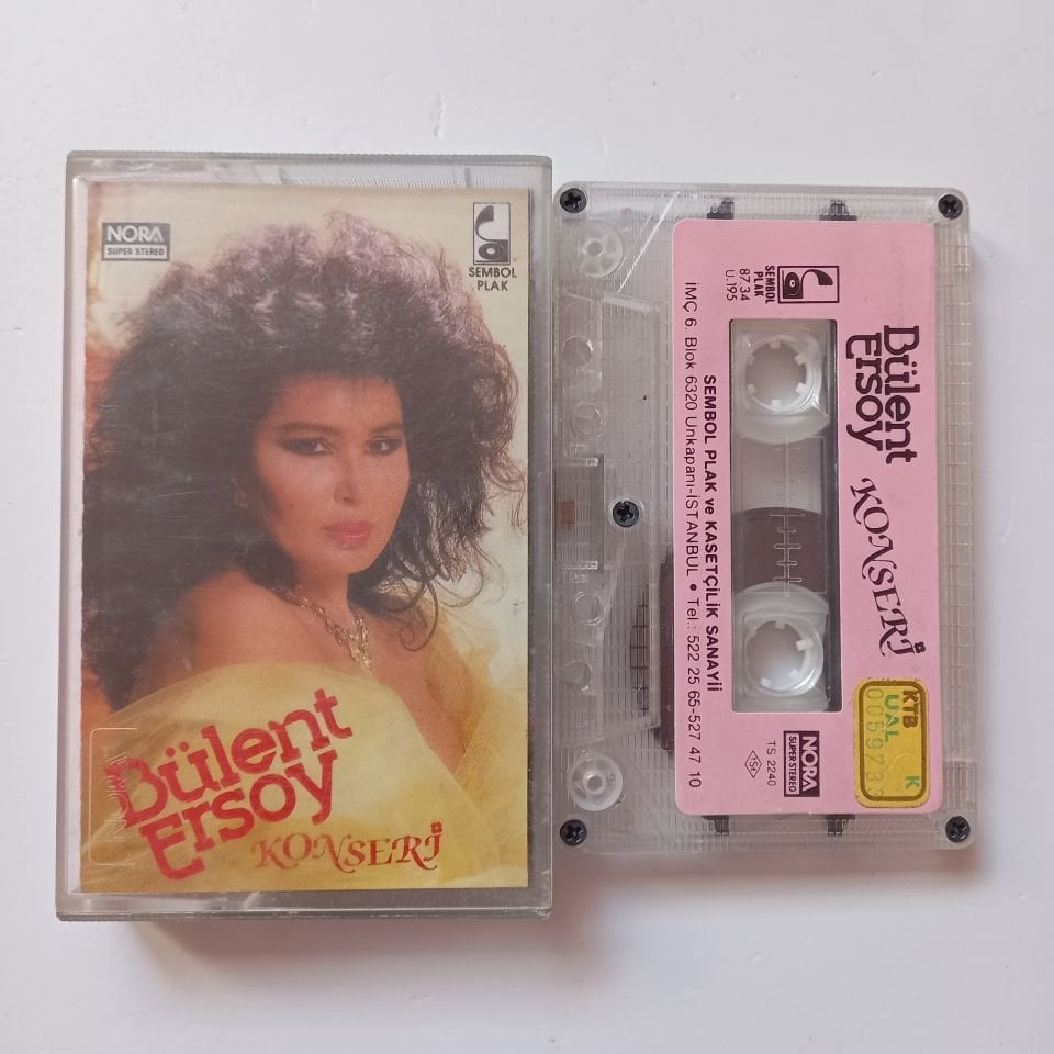 BÜLENT ERSOY - KONSERİ (1987) - KASET 2.EL