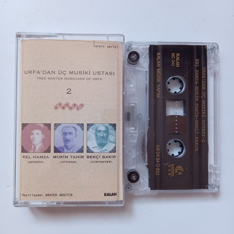 URFA'DAN ÜÇ MUSİKİ USTASI 2 / KEL HAMZA, MUKİM TAHİR, BEKÇİ BAKIR (2004) - KASET 2.EL