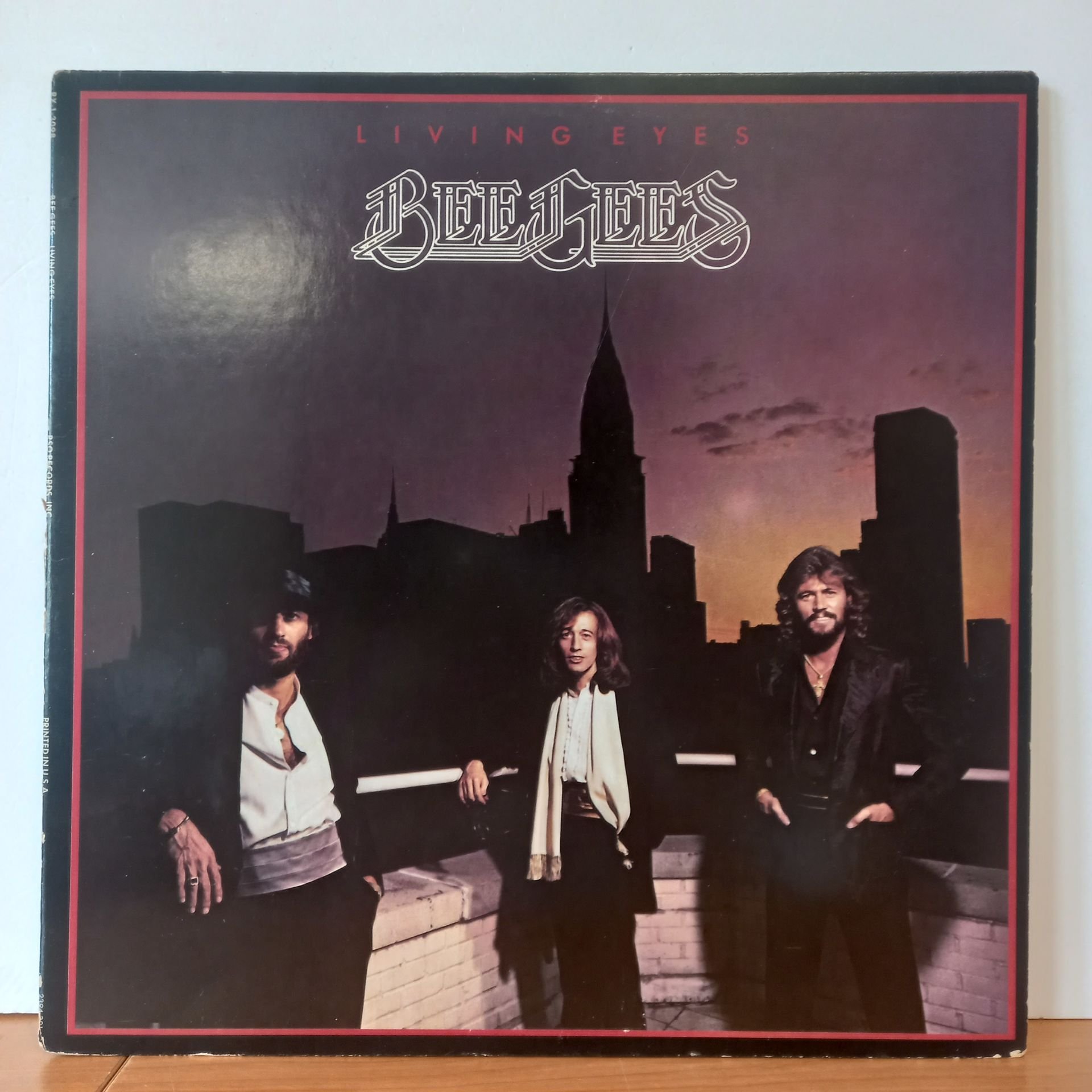 BEE GEES – LIVING EYES (1981) - LP 2.EL PLAK