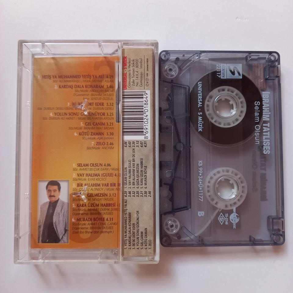 İBRAHİM TATLISES - SELAM OLSUN (1999) - KASET 2.EL