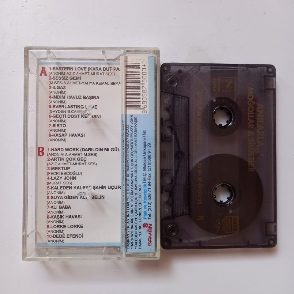 MOĞOLLAR - ANILARLA & SİLÜETLER (1990) - KASET 2.EL