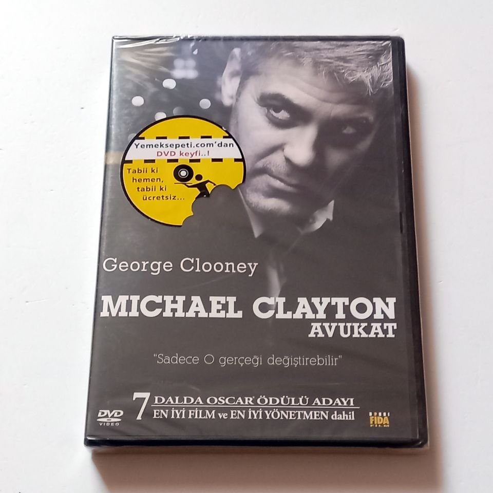 MICHAEL CLAYTON - AVUKAT - GEORGE CLOONEY, TOM WILKINSON, YÖN.: TONY GILROY - DVD AMBALAJINDA SIFIR