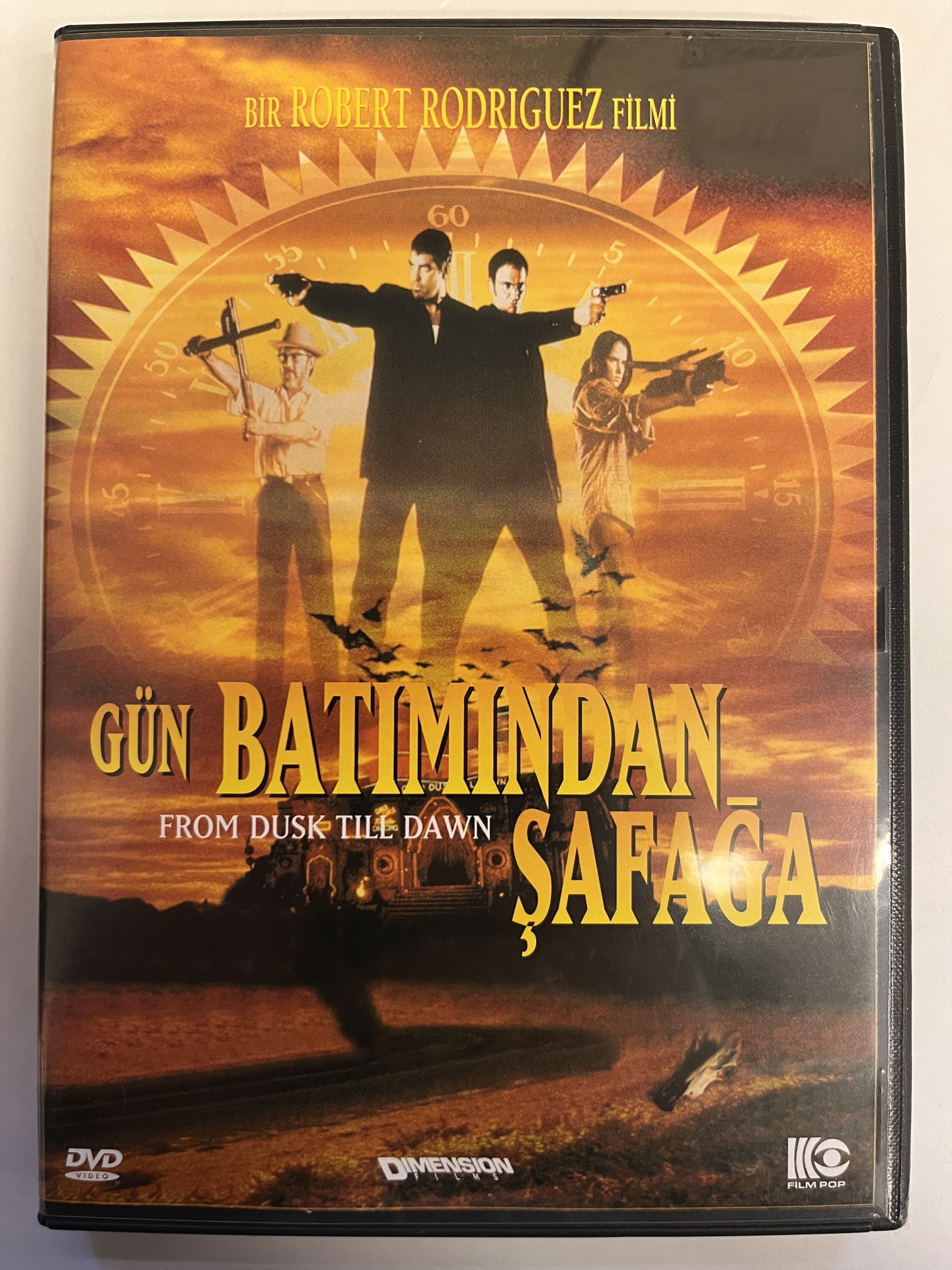 FROM DUSK TILL DAWN - GÜNBATIMINDAN ŞAFAĞA - ROBERT RODRIGUEZ - QUENTIN TARANTINO - DVD 2.EL