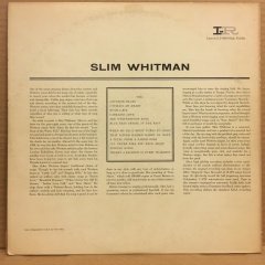 SLIM WHITMAN - SINGS (1959) MONO 2.EL PLAK
