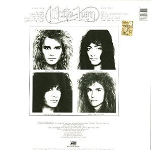 WHITE LION - PRIDE (1987) - LP 180GR 2015 EDITION SIFIR PLAK