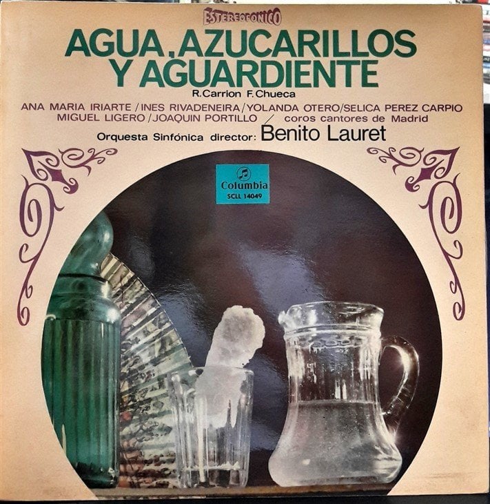 AGUA, AZUCARILLOS Y AGUARDIENTE - BENITO LAURET - PLAK 2.EL