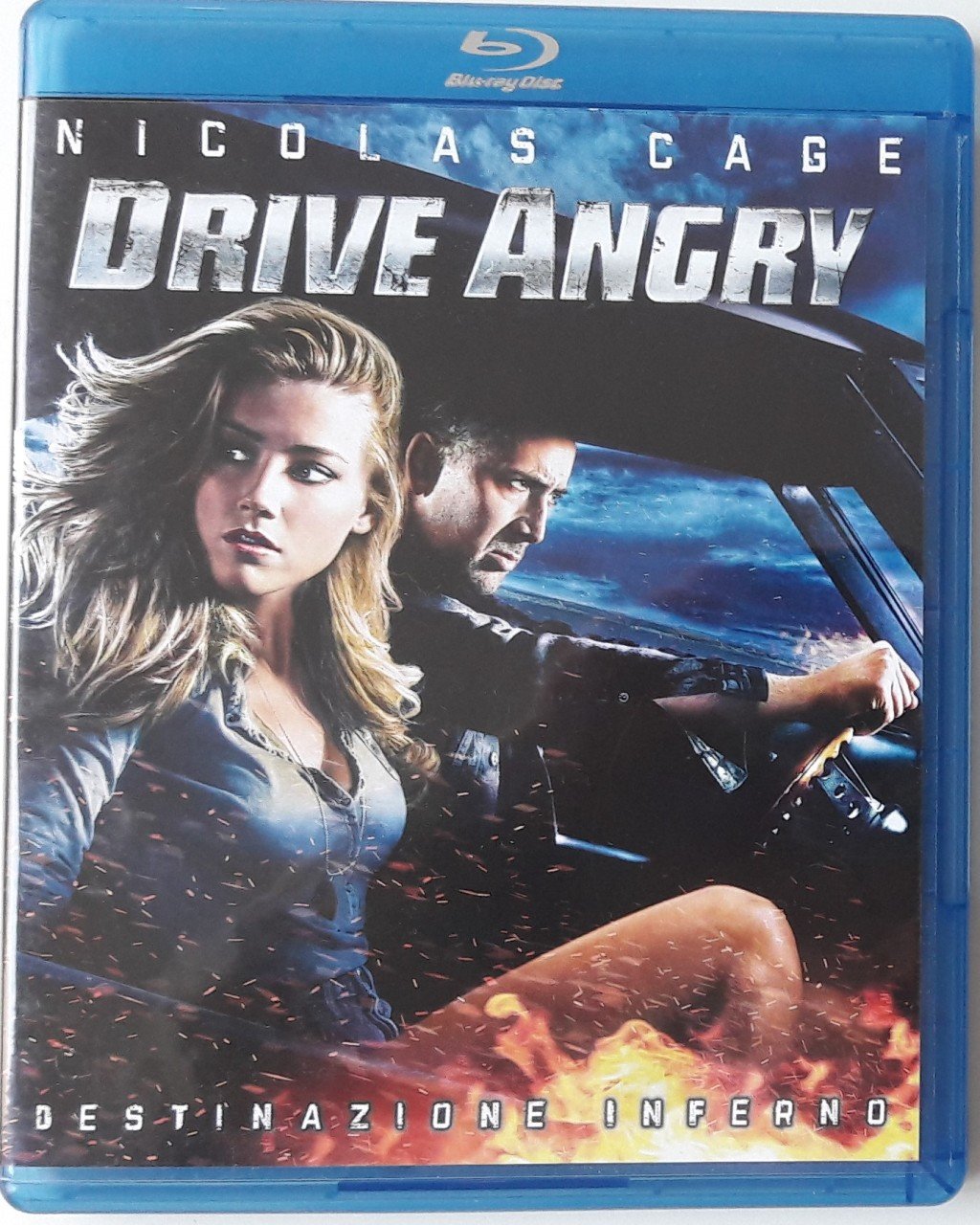 DRIVE ANGRY - İNTİKAM YOLU - NICOLAS CAGE - AMBER HEARD - BLU-RAY 2.EL