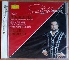 VERDI: RIGOLETTO, AUSZÜGE / CARLO MARIA GIULINI, PLACIDO DOMINGO (1991) - CD DEUTSCHE GRAMMOPHON SIFIR