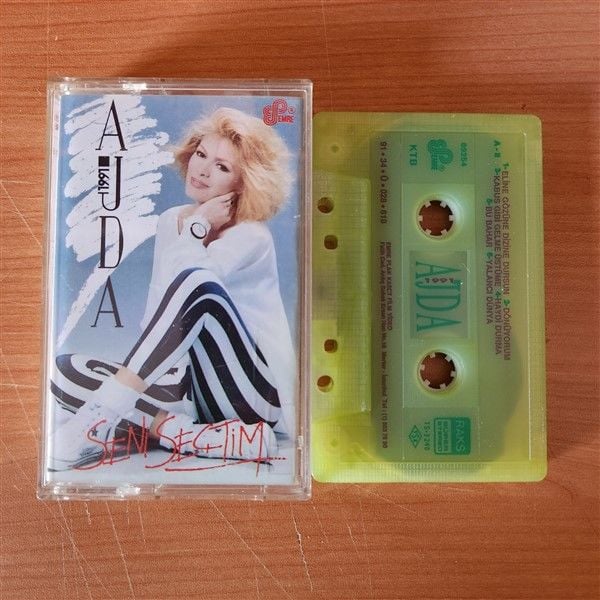 AJDA PEKKAN - 1991 / SENİ SEÇTİM (1991) - KASET 2.EL