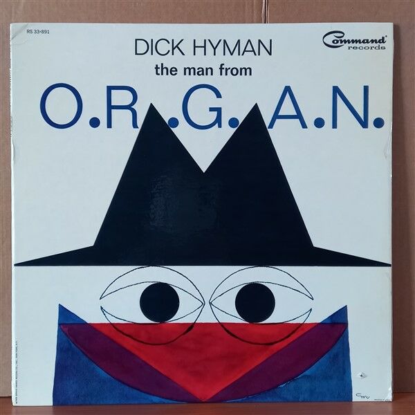 DICK HYMAN – THE MAN FROM O.R.G.A.N. (1965) - LP 2.EL PLAK