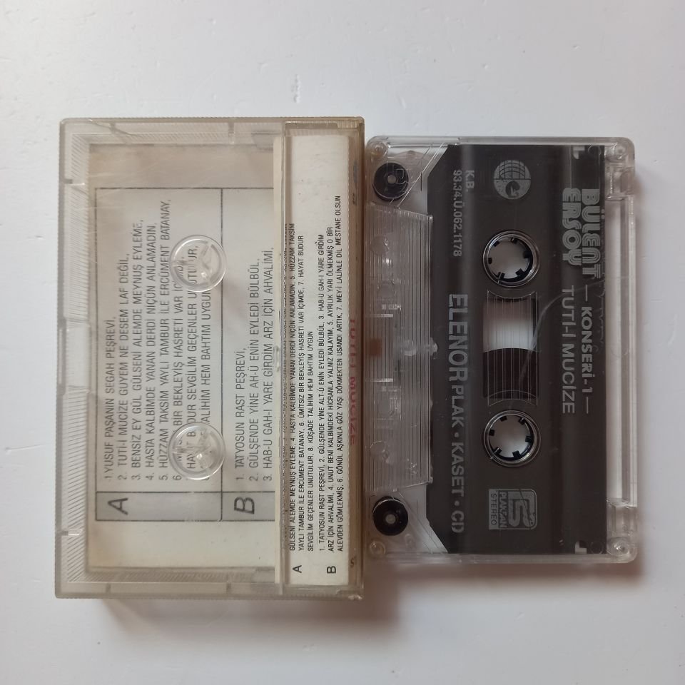 BÜLENT ERSOY - KONSERİ - 1  / TUT-İ MUCİZE (1993) - KASET 2.EL