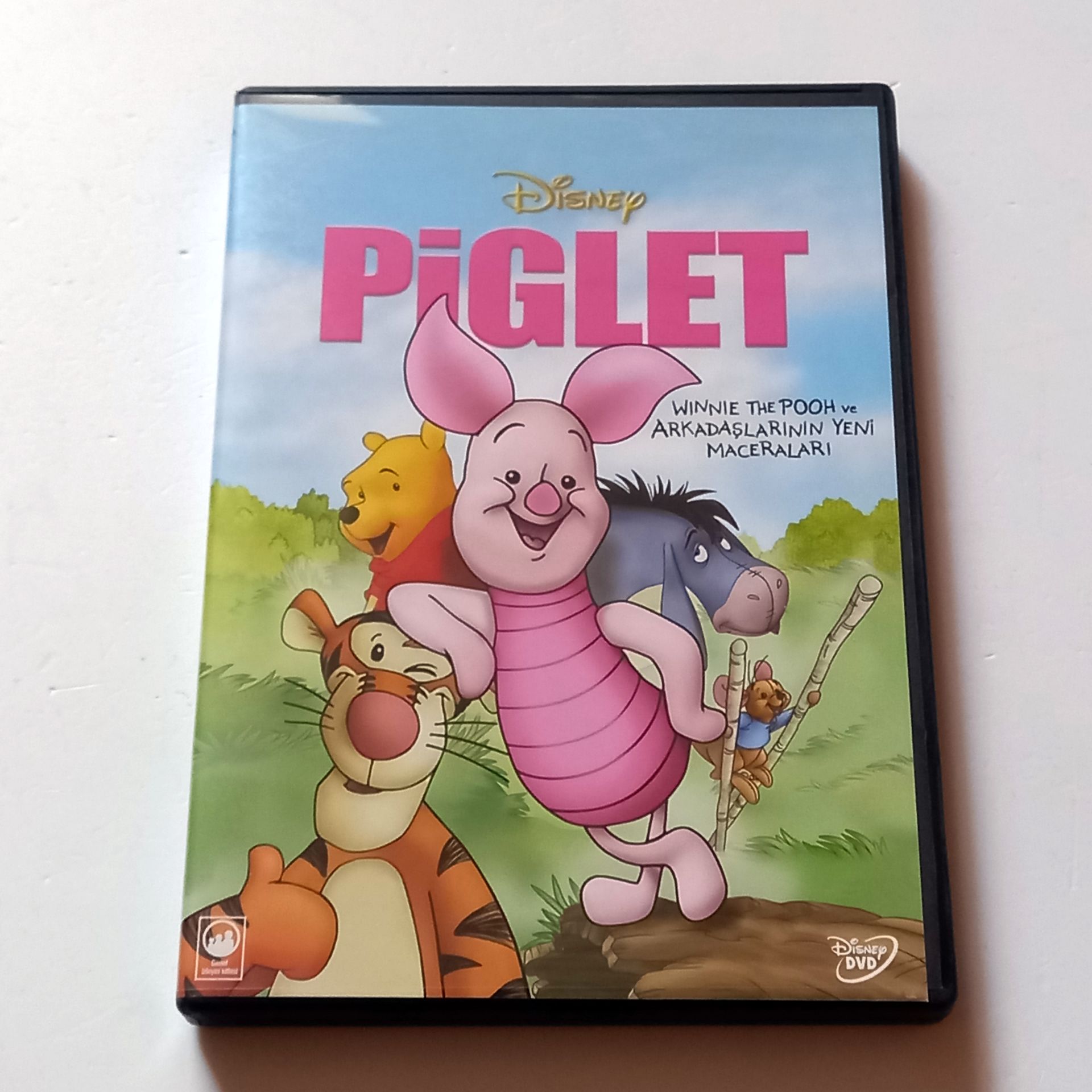 PİGLET - PIGLET\'S BIG MOVIE - DİSNEY ANİMASYON - DVD 2.EL