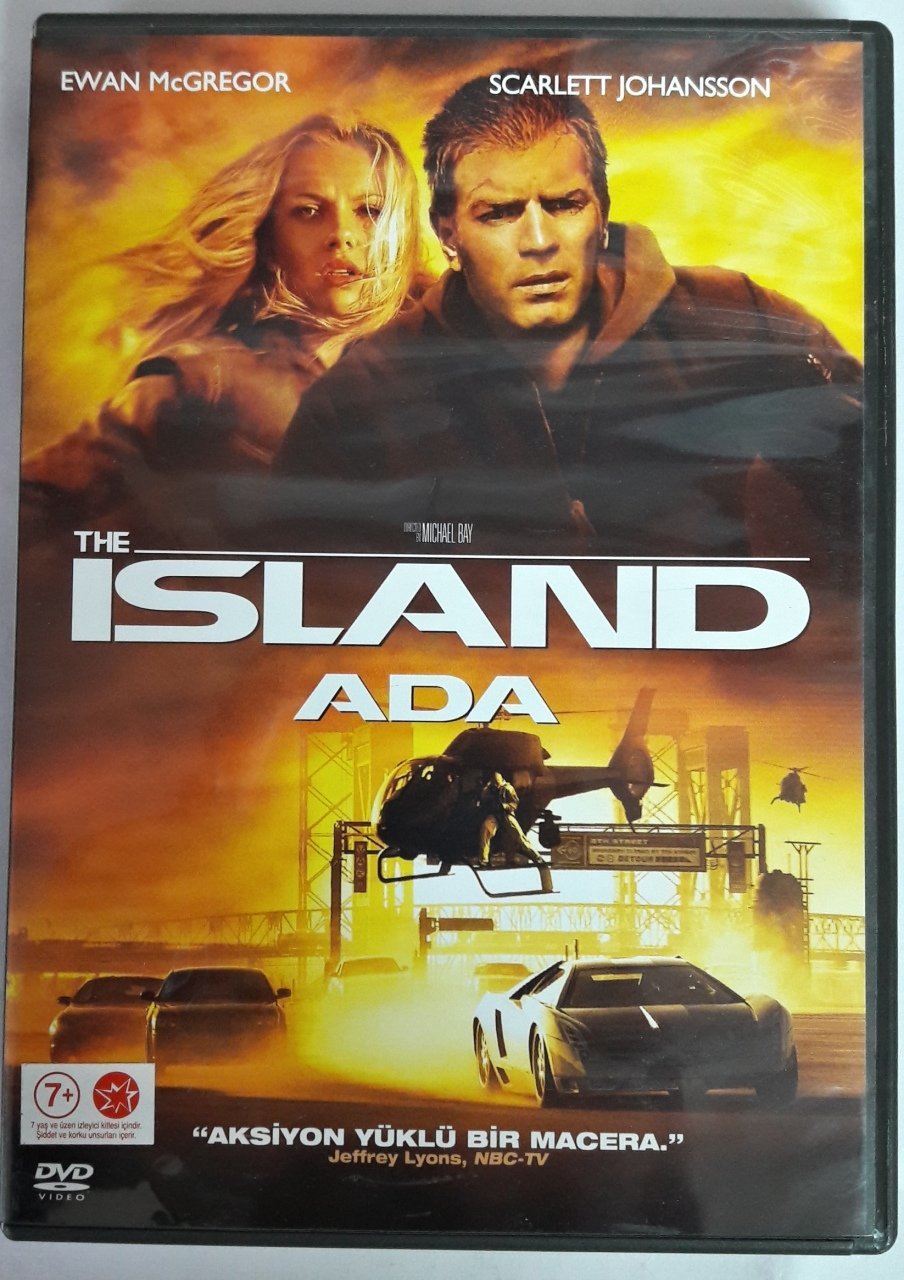 THE ISLAND - ADA - EWAN McGREGOR - SCARLET JOHANSSON - MICHAEL BAY - DVD 2.EL