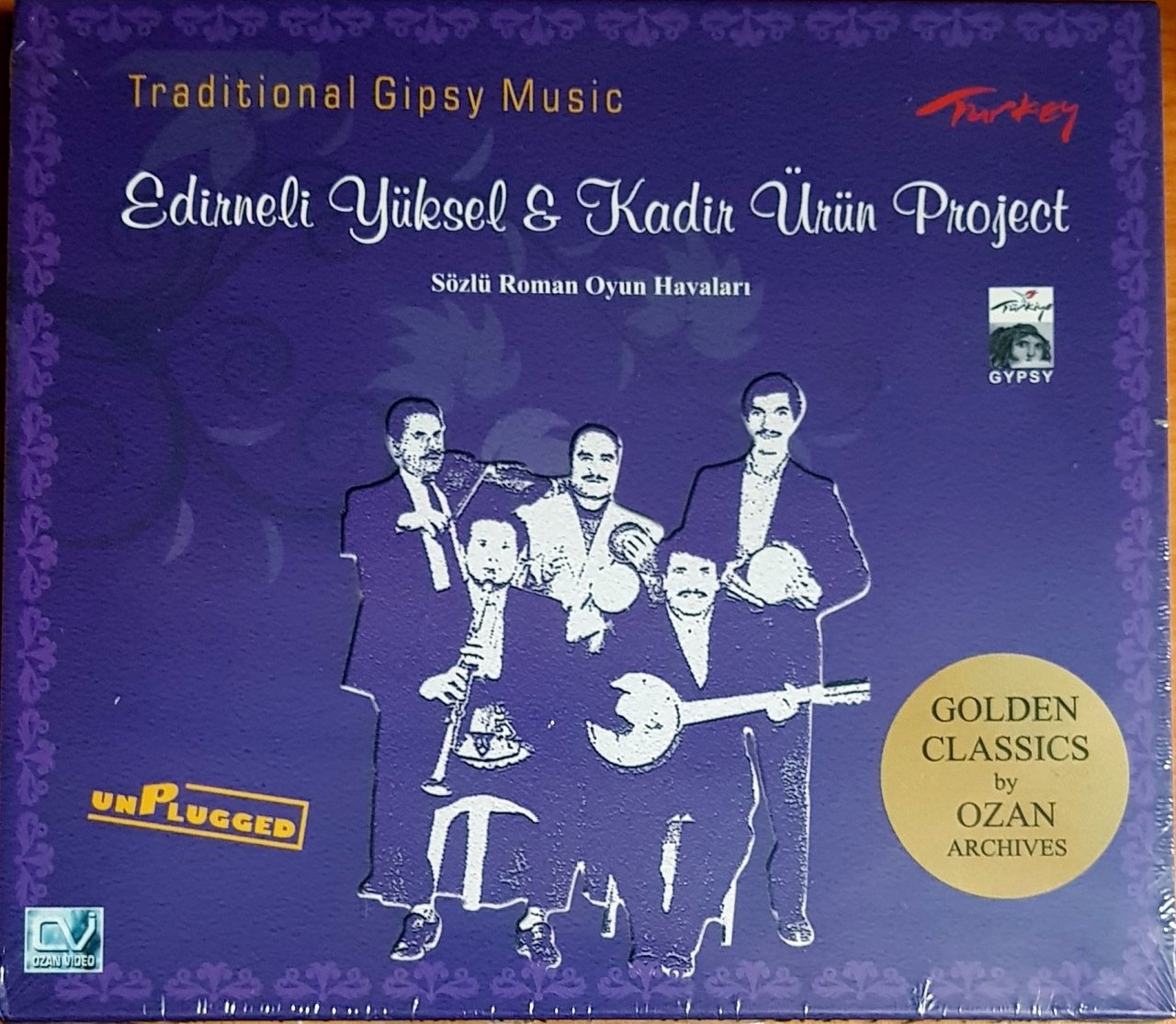 EDİRNELİ YÜKSEL & KADİR ÜRÜN PROJECT / SÖZLÜ ROMAN OYUN HAVALARI (2008) OZAN CD SIFIR