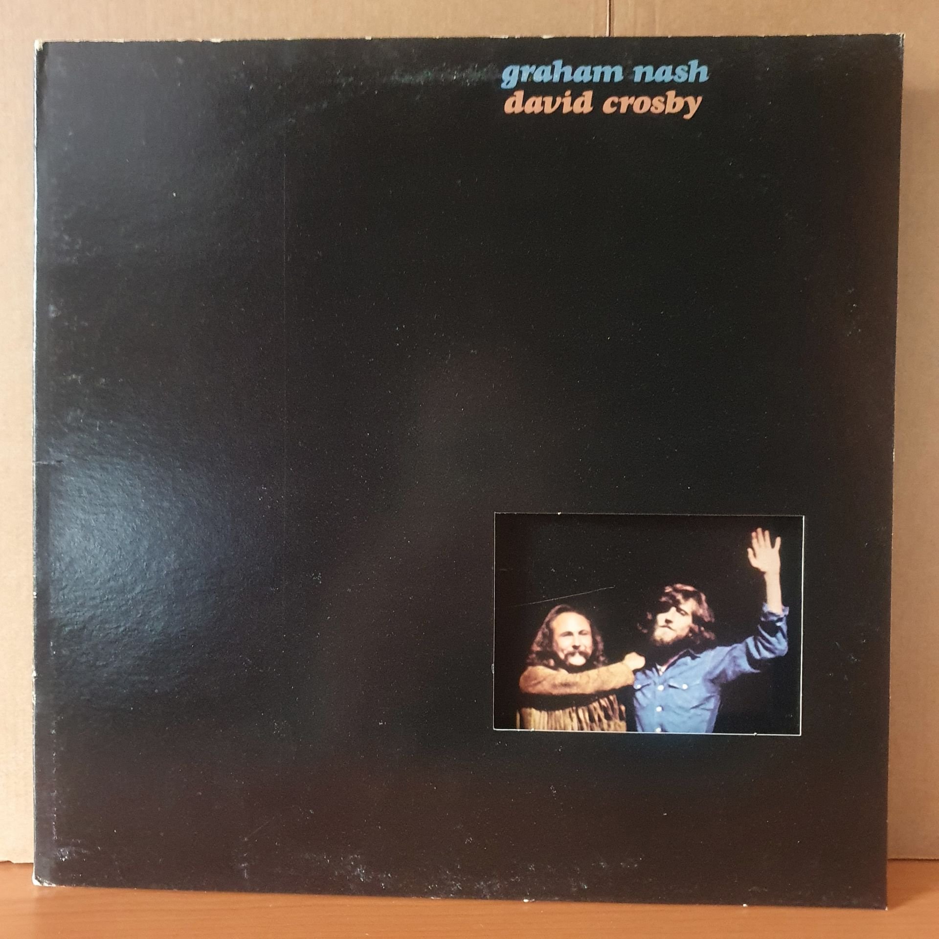 GRAHAM NASH / DAVID CROSBY - GRAHAM NASH DAVID CROSBY (1972) - LP 2.EL PLAK