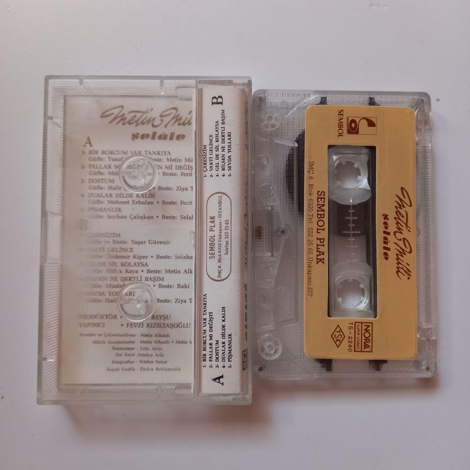 METİN MİLLİ - ŞELALE - KASET 2.EL