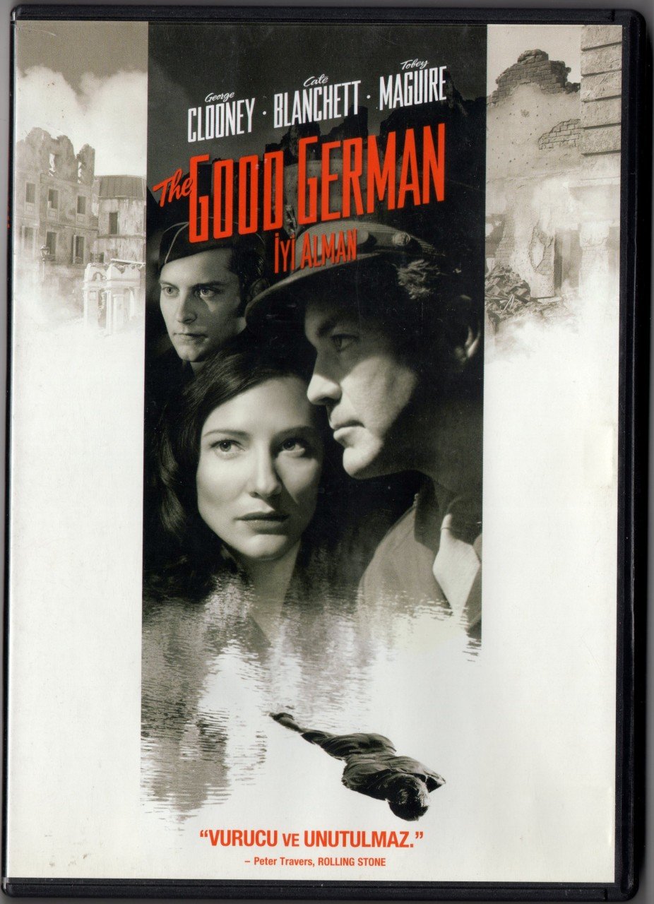 The GOOD GERMAN - İYİ ALMAN - GEORGE CLOONEY - CATE BLANCHETT - STEVEN SODERBERGH - DVD 2.EL