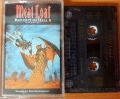 MEAT LOAF - BAT OUT OF HELL II (1993) RAKS CASSETTE MADE IN TURKEY ''USED''