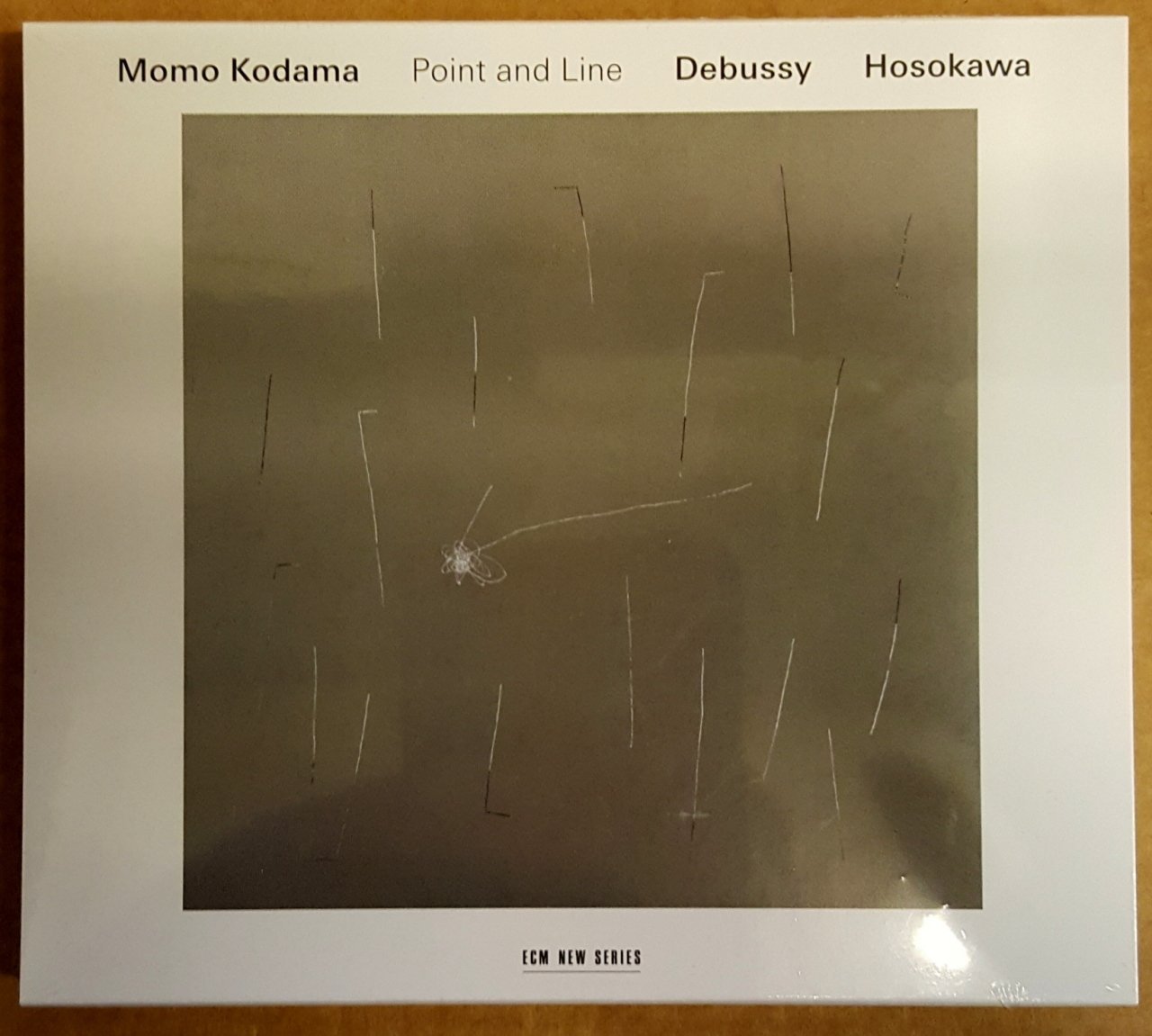 MOMO KODAMA POINT AND LINE ''DEBUSSY & HOSOKAWA ETUDES FOR PIANO'' CD 2017 ECM NEW SERIES SIFIR