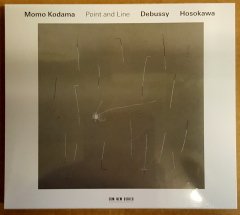 MOMO KODAMA POINT AND LINE ''DEBUSSY & HOSOKAWA ETUDES FOR PIANO'' CD 2017 ECM NEW SERIES SIFIR