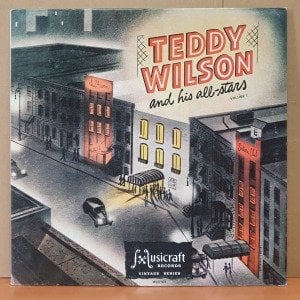 TEDDY WILSON - TEDDY WILSON AND HIS ALL-STARS VOLUME 1 (1978) - LP 2.EL PLAK