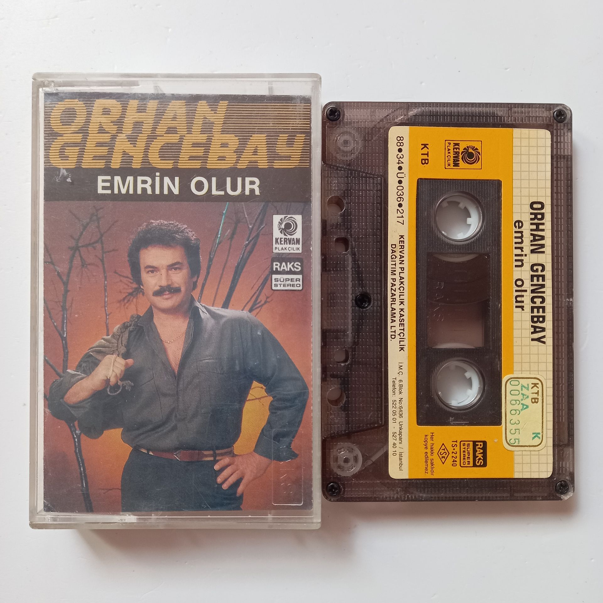 ORHAN GENCEBAY - EMRİN OLUR (1988) - KASET 2.EL