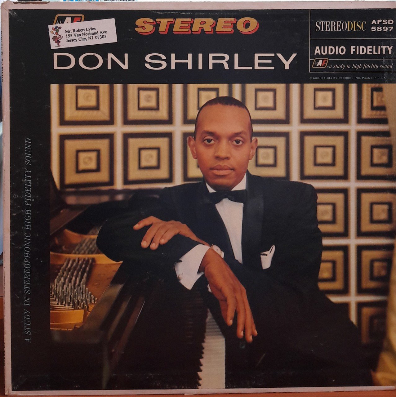 DON SHIRLEY  - PIANO - PLAK 2.EL