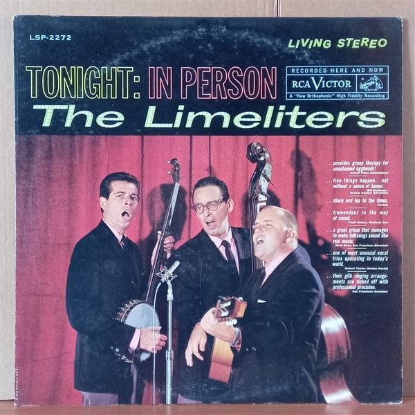 THE LIMELITERS – TONIGHT: IN PERSON (1961) - LP 2.EL PLAK