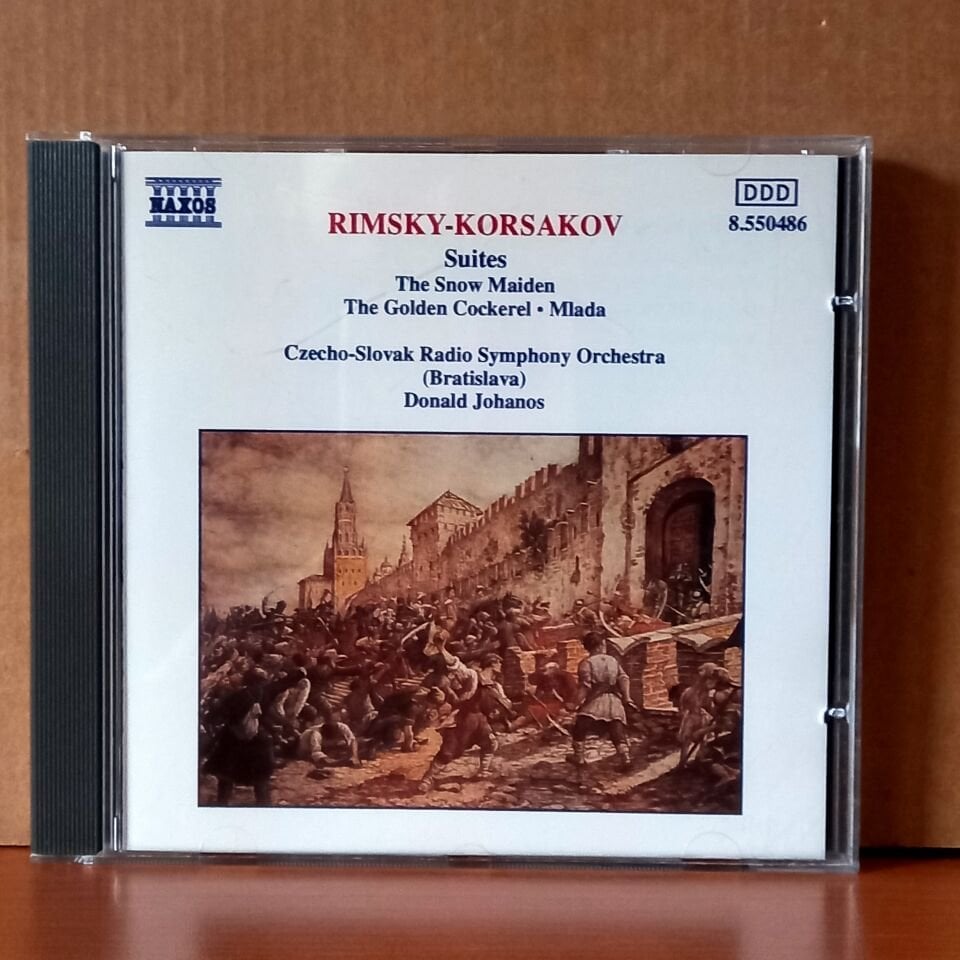 RIMSKY-KORSAKOV: SNOW MAIDEN • THE GOLDEN COCKEREL • MLADA / CZECHO-SLOVAK RADIO SYMPHONY ORCHESTRA (BRATISLAVA), DONALD JOHANOS (1991) - CD 2.EL