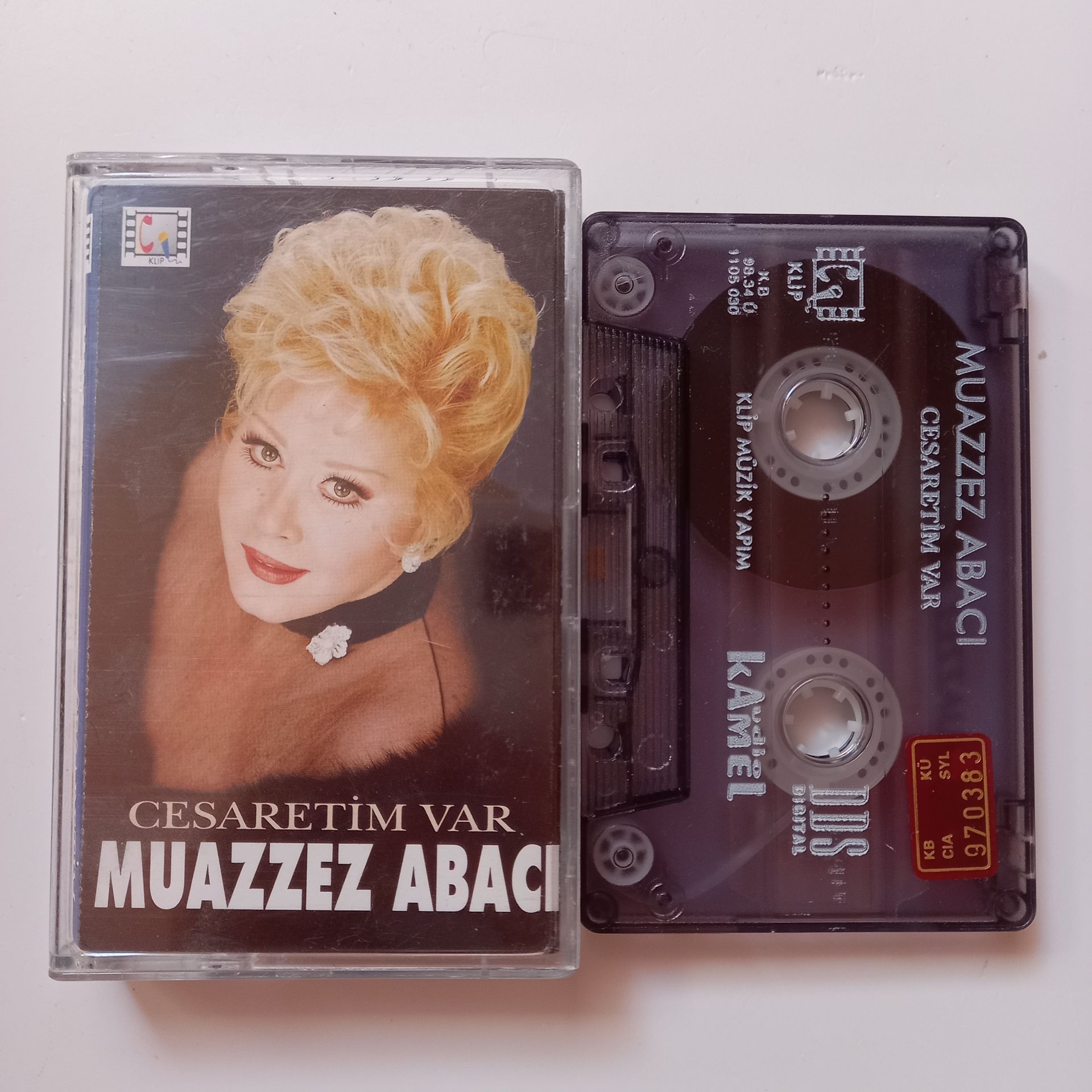 MUAZZEZ ERSOY - CESARETİM VAR (1998) - KASET 2.EL