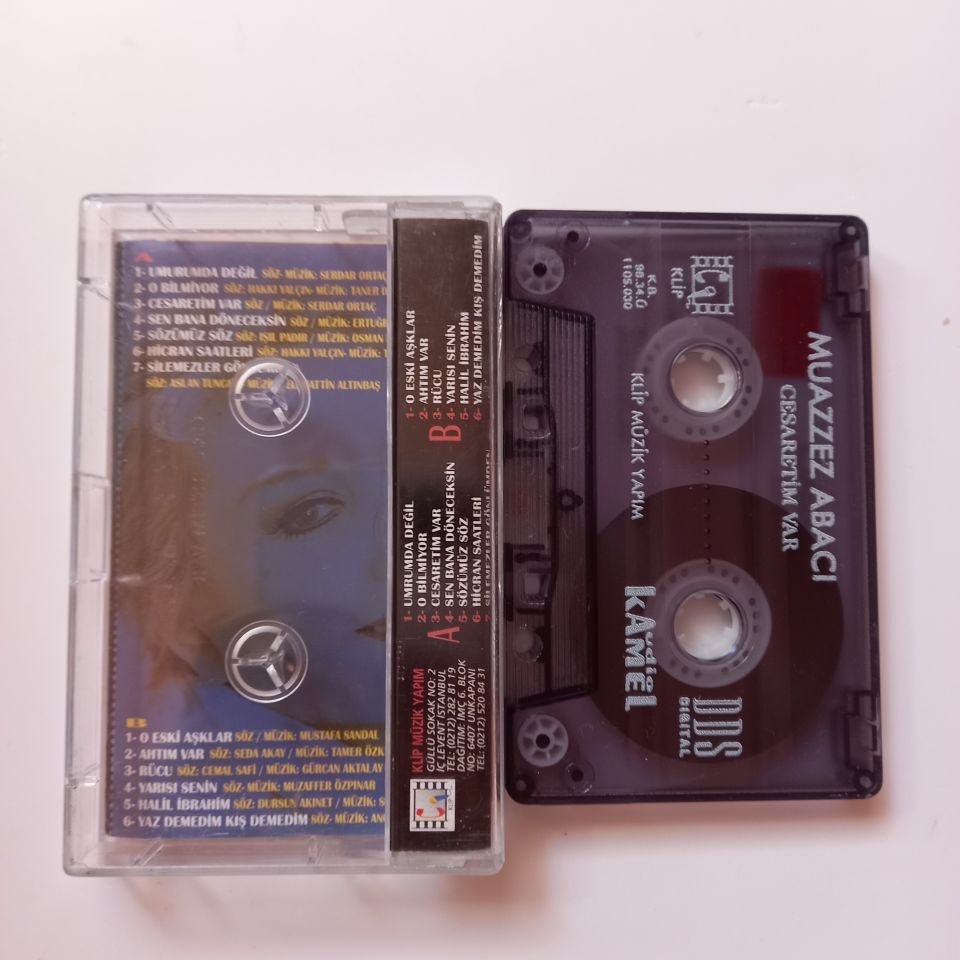 MUAZZEZ ERSOY - CESARETİM VAR (1998) - KASET 2.EL