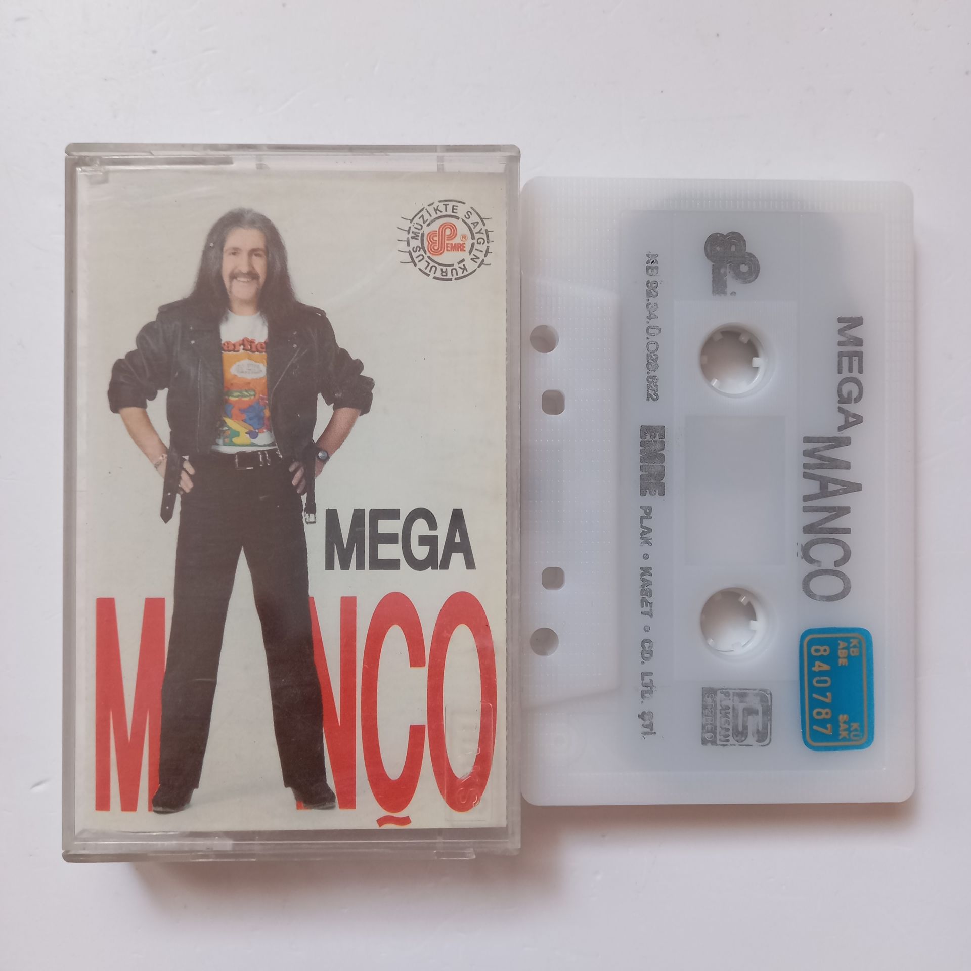 BARIŞ MANÇO - MEGA MANÇO (1992) - KASET 2.EL