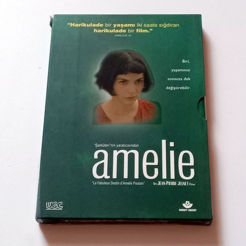 AMELIE - LE FABULEUX DESTIN D'AMELIE POULAIN - AUDREY TAUTOU, MATHIEU KASSOVITZ, YÖN.: JEAN-PIERRE JEUNET - DVD 2.EL