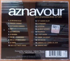 CHARLES AZNAVOUR - 20 CHANSONS D'OR (1997) - CD 2.EL