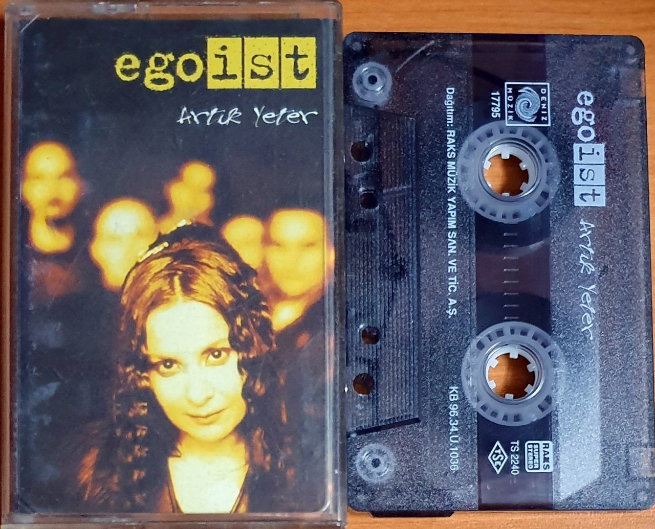 EGOİST - ARTIK YETER (1996) - KASET 2.EL