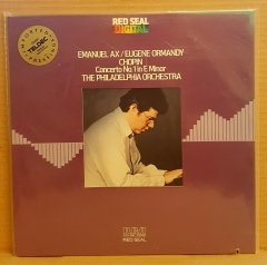 CHOPIN - CONCERTO NO 1 / EMANUEL AX EUGENE ORMANDY (1981) - LP DÖNEM BASKI SIFIR PLAK