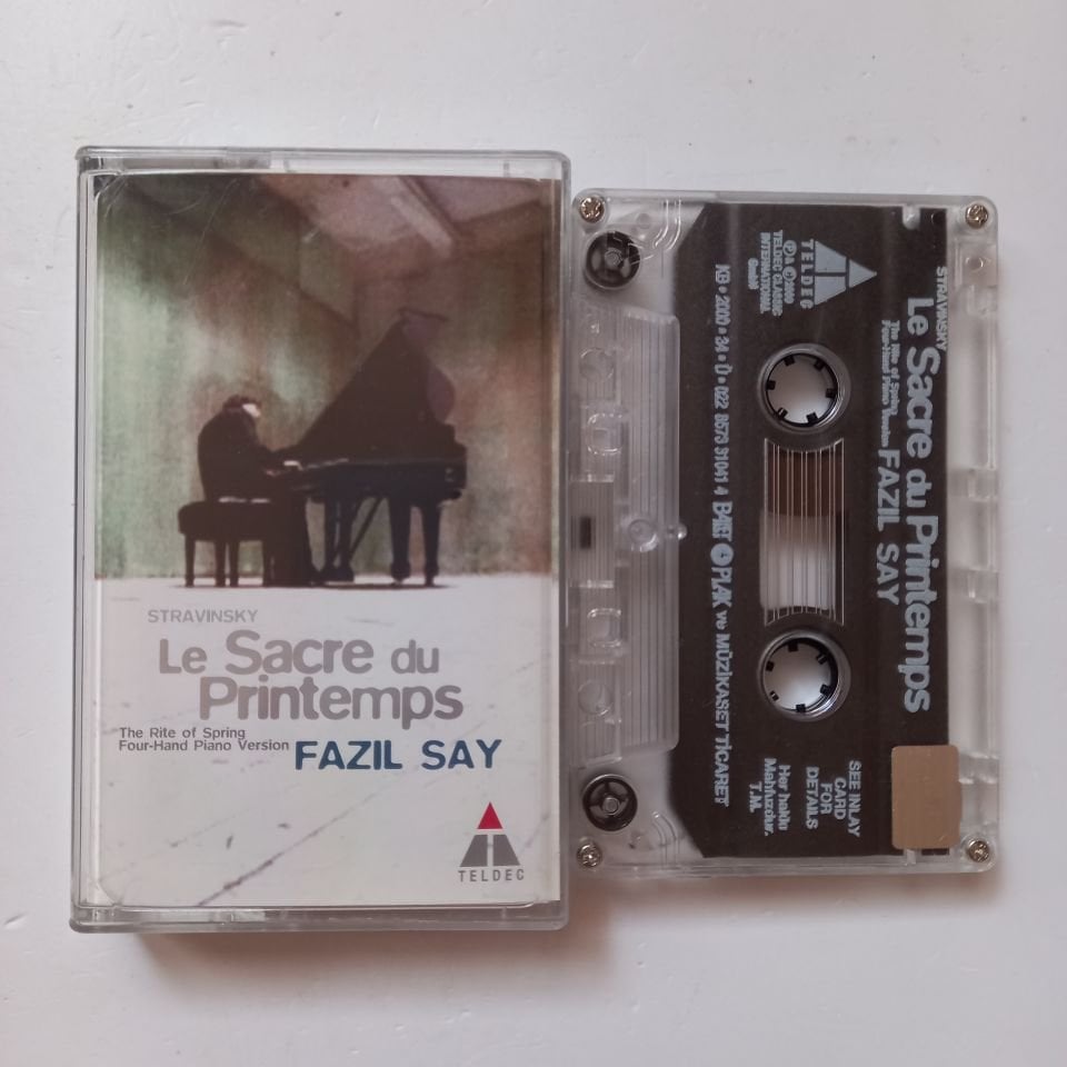 FAZIL SAY - LE SACRE DU PRINTEMPS (2000) - KASET 2.EL
