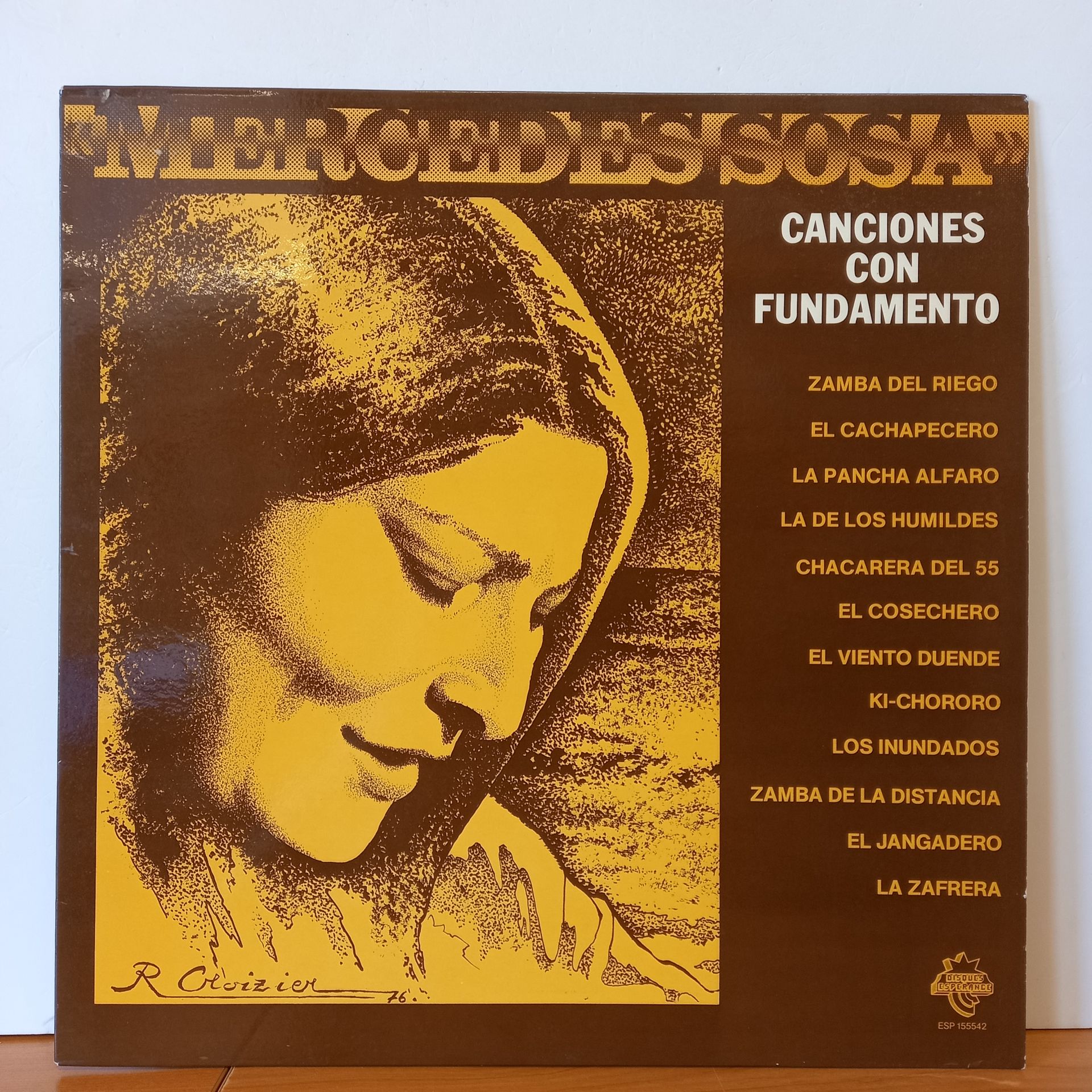 MERCEDES SOSA – CANCIONES CON FUNDAMENTO (1976) - LP 2.EL PLAK