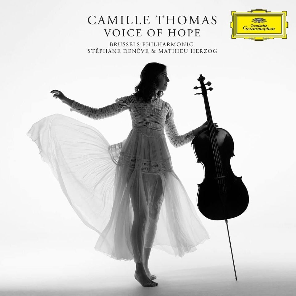 CAMILLE THOMAS - VOICE OF HOPE (2023) RAVEL FAZIL SAY BRUCH WAGNER DVORAK BELLINI - 2LP DEUTSCHE GRAMMOPHON GATEFOLD SIFIR PLAK