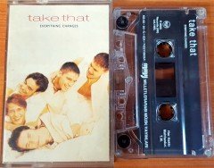 TAKE THAT - EVERYTHING CHANGES (1993) MMY CASSETTE MADE IN TURKEY ''USED''