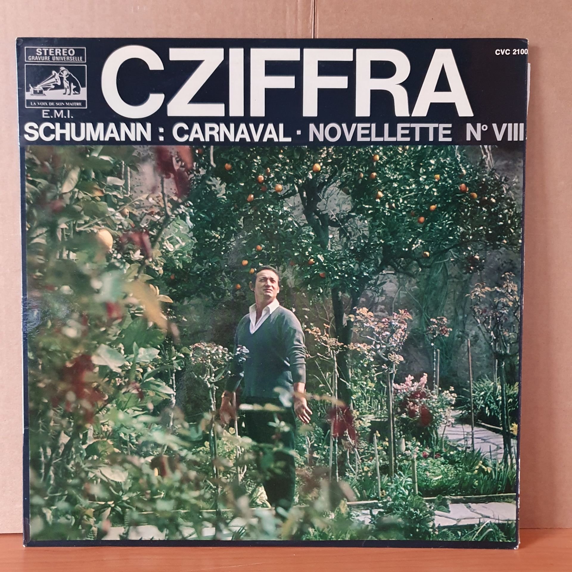 SCHUMANN: CARNAVAL, NOVELLETTE NO.VIII / CZIFFRA (1968) - LP 2.EL PLAK