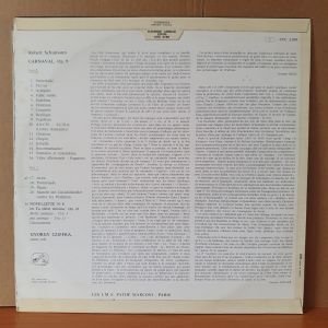 SCHUMANN: CARNAVAL, NOVELLETTE NO.VIII / CZIFFRA (1968) - LP 2.EL PLAK