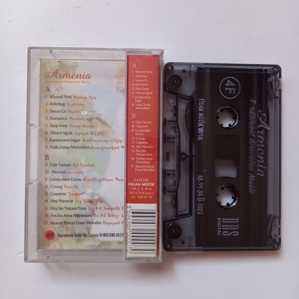 GELENEKSEL ERMENİ MÜZİĞİ / ARMENIA (1999) - KASET 2.EL