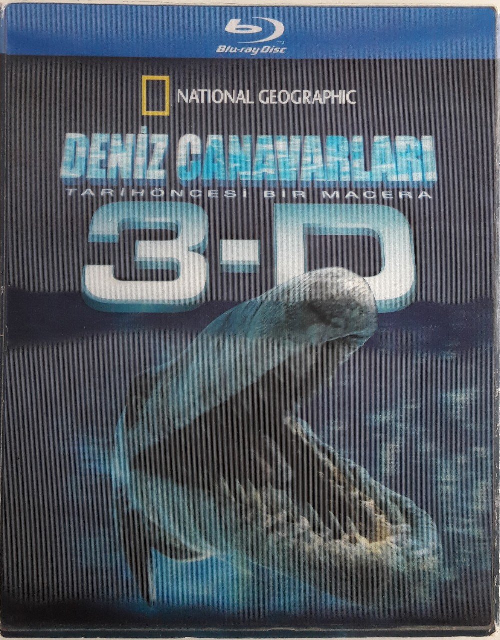 DENİZ CANAVARLARI - NATIONAL GEOGRAPHIC - 3DBLU-RAY 2.EL