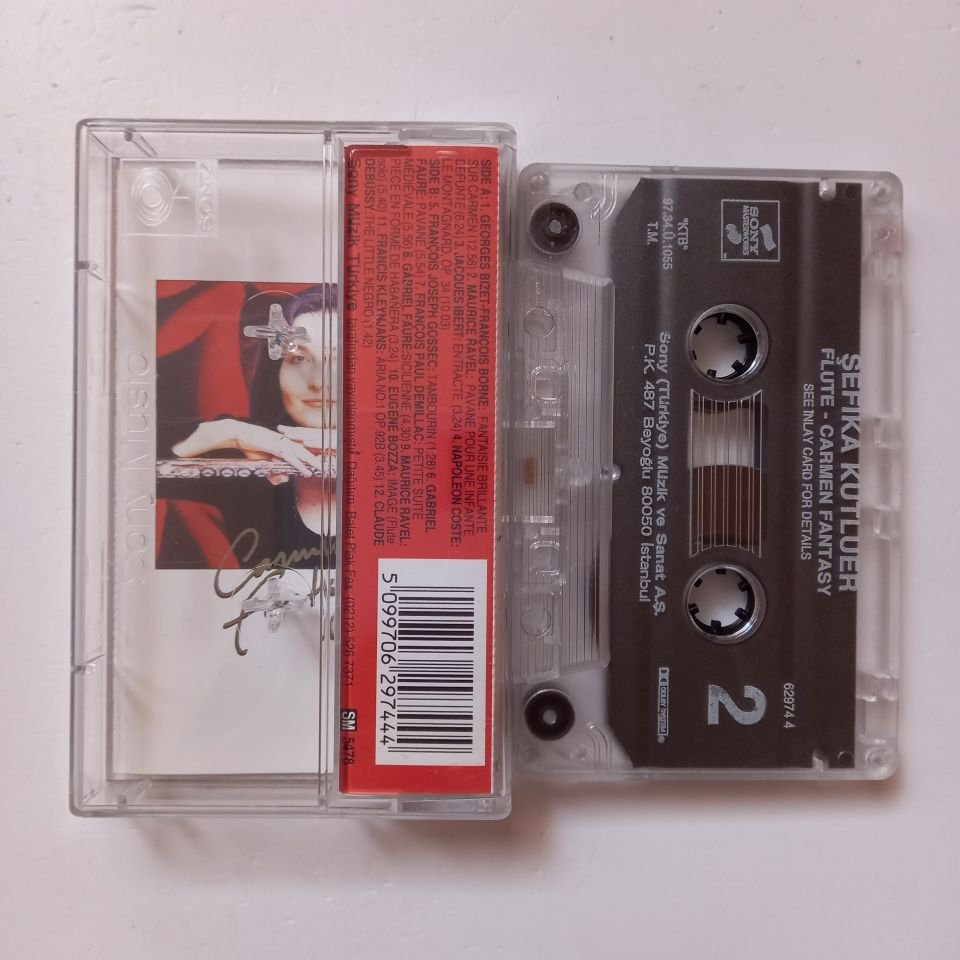 ŞEFİKA KUTLUER - FLUTE / CARMEN FANTASY (1997) - KASET 2.EL