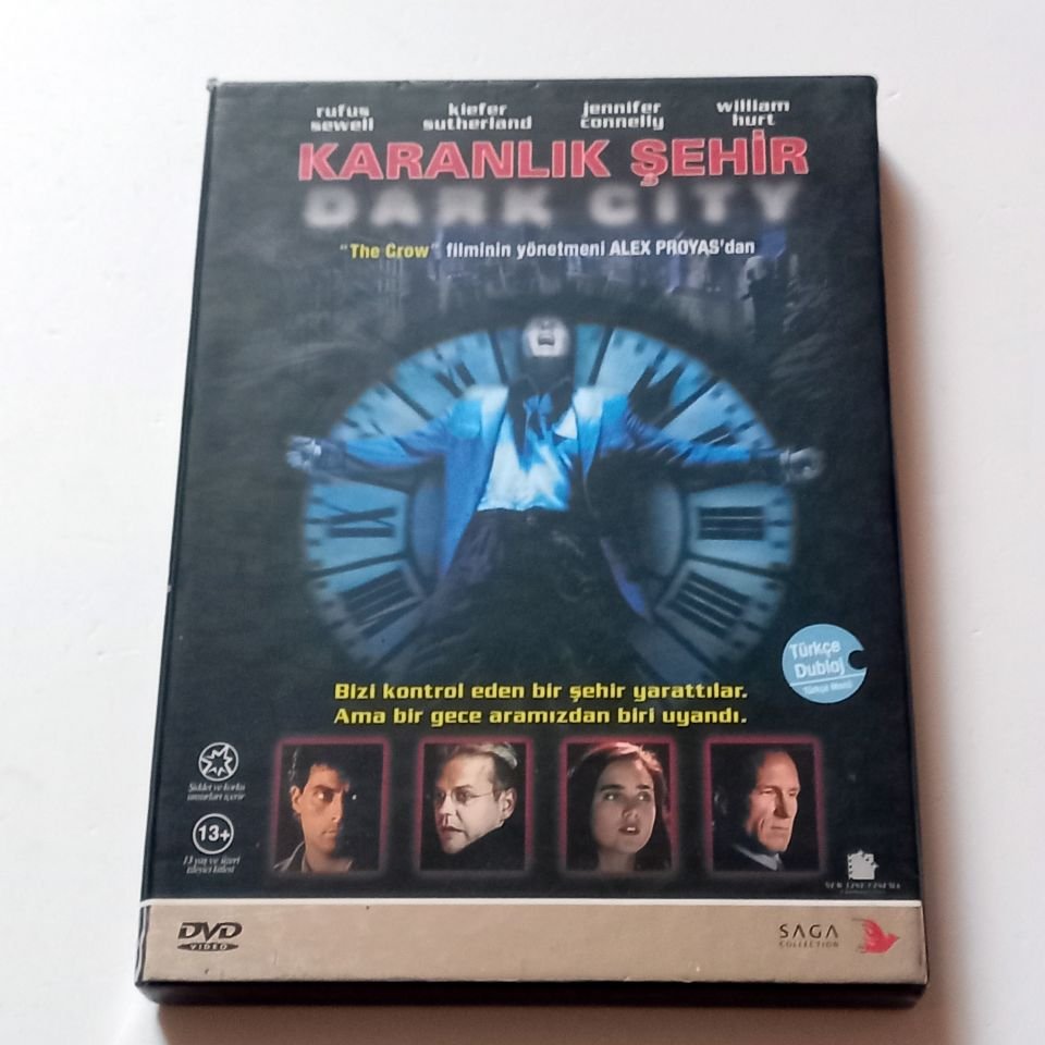KARANLIK ŞEHİR - DARK CITY - RUFUS SEWELL, KIEFER SUTHERLAND, YÖN.: ALEX PROYAS - DVD ÖZEL VERSİYON 2.EL