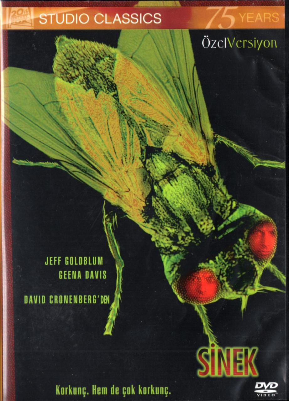 SİNEK - THE FLY - JEFF GOLDBLUM - GEENA DAVIS - DAVID CRONENBERG - DVD 2.EL