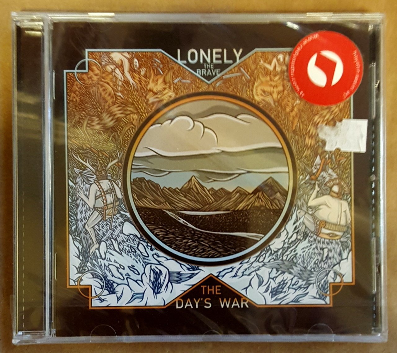 LONELY THE BRAVE THE DAY'S WAR (2014) CD SIFIR